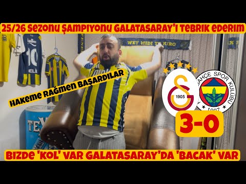 Delil Reis Delirdi - Galatasaray 3-0 Fenerbahçe Maçı Tepki Videosu #keşfet #galatasaray #fenerbahçe 