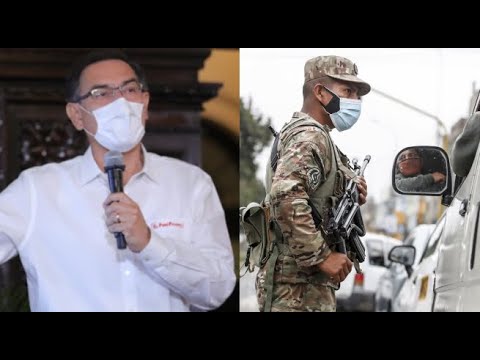 Martín Vizcarra informó los nuevos horarios de toque de queda en el país