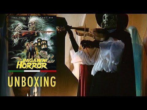 Paganini Horror Unboxing | Blu Ray | 88 Films| Luigi Cozzi | Italian Collection