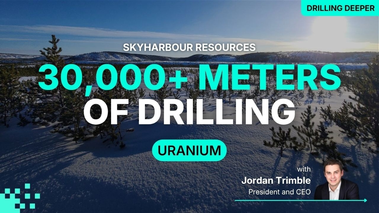 President & CEO Jordan Trimble with Mining.com.au