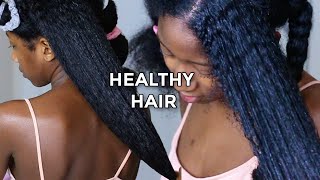 Do This To Grow Healthy Long 4A Natural Hair + How to Moisturize Dry Hair