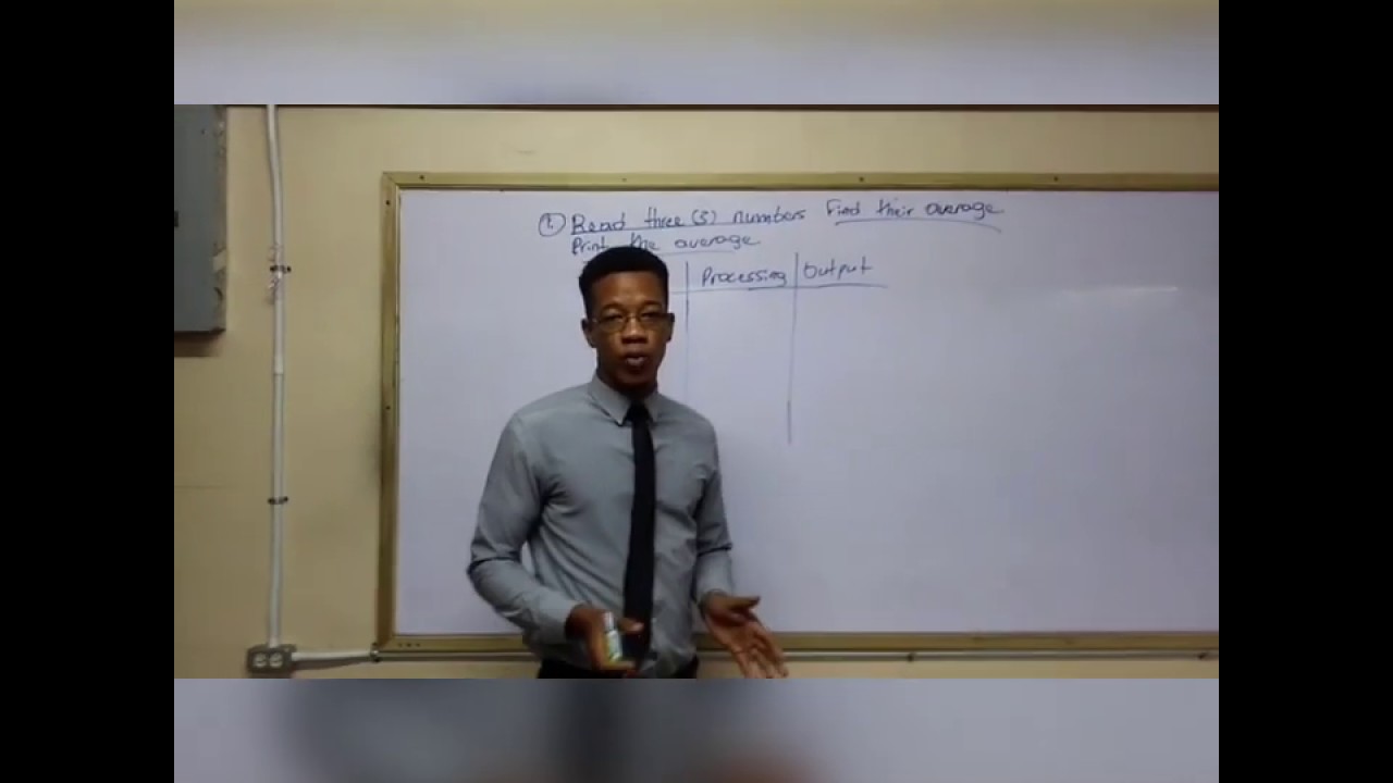 IPO Chart Lesson 2 | CSEC | IT | Problem Solving