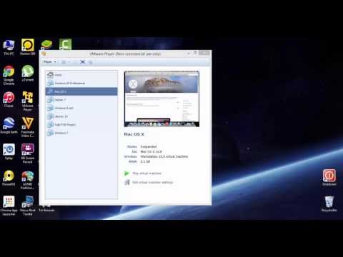 How to run Mac OS X in Windows using VMware Player (...