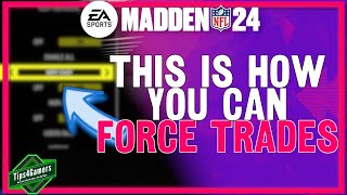 How to Force Trades in Madden 24 Franchise Mode