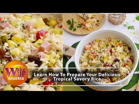 Tropical Savory Rice Made Easy {Recipe}