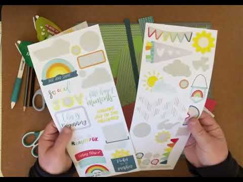 How To Use Your Scraps | Part 3 | Feeling Bright | Creative Memories