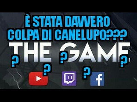Thegame  ha lasciato YouTube per colpa di Canelupo?