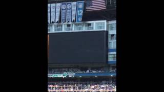 Ace Toronto Blue Jays mascot wake up call