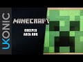 Ukonic Minecraft Green Creeper Area Rug