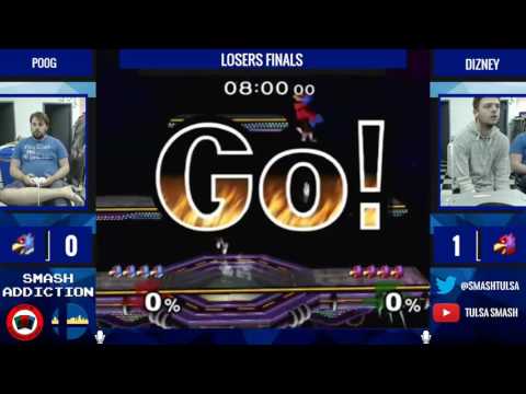Smash Addiction 63 - Poog (Falco) vs Dizney (Falco) - Singles Losers Finals