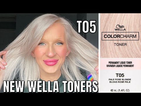 WELLA T05 Pale Rose Blonde On Bleached Hair #bleachinggonewrong #wellat05 #wellatoner #hair #hair