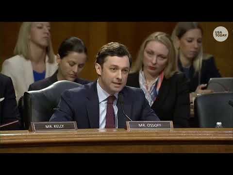 'This is a job interview.' Ossoff grills Clayton on 2020 election results at hearing for Trump's DNI