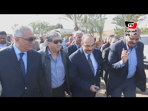  وزيري التنمية المحلية والبيئة يتفقدان محطة قمامة وسيطة بالإسكندرية