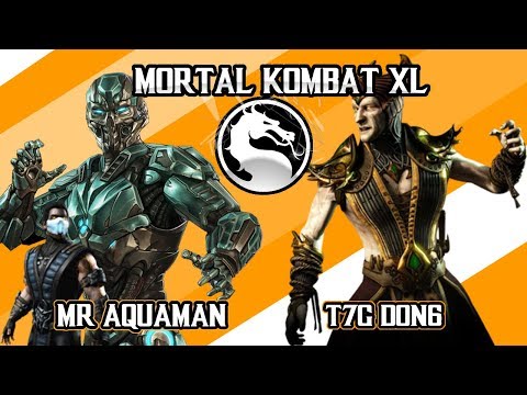 🔮Vs☃️ MKX - MR AQUAMAN ( Cyber Sub-Zero) Vs DJON6 (Shinnok) - Casuals