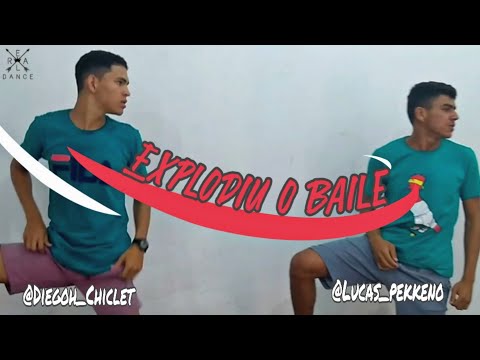 Explodiu o baile  coreografia