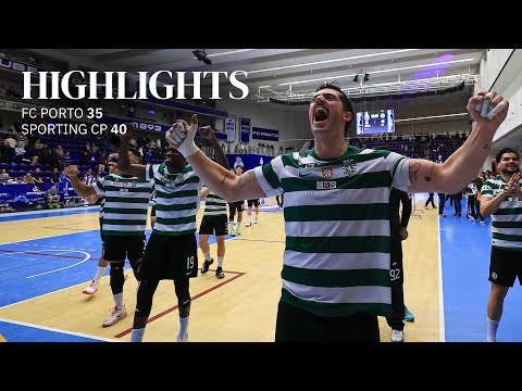 Taça de Portugal 25/26 | FC Porto 35-40 Sporting (Oitavos-de-Final, Resumo)