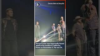 Nick Carter Fights Back Tears as Backstreet Boys Pay Tribute to Brother Aaron Carter