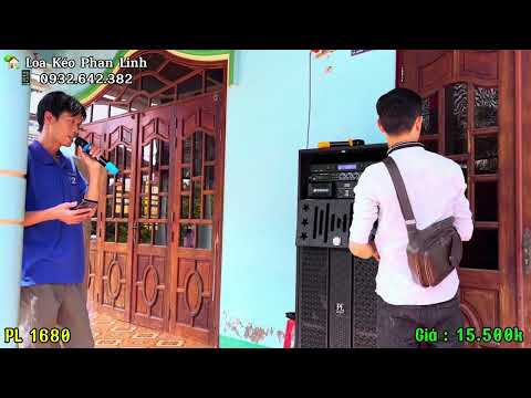 Bàn giao Dàn Loa điện 40 đôi PL 1680 về khách hàng Bến Tre