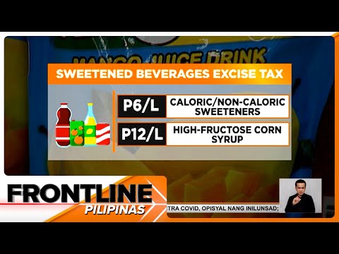 Junk food, soft drinks, maaaring magtaas-presyo sa panukalang dagdag-buwis Frontline Pilipinas
