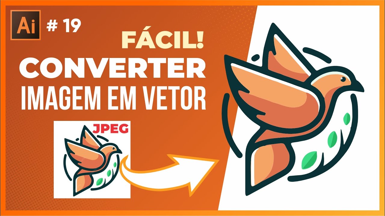 Como converter imagens em vetor no illustrator de modo fácil