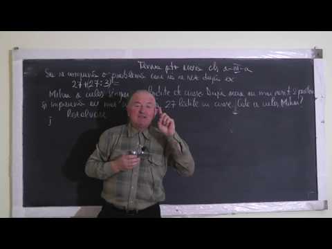 Lectia 1304 Compunerea unei probleme care sa respecte un exercitiu dat Metoda falsei ipoteze Clasa 3