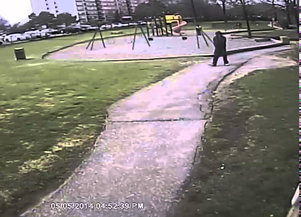 Surveillance video of elderly man robbed