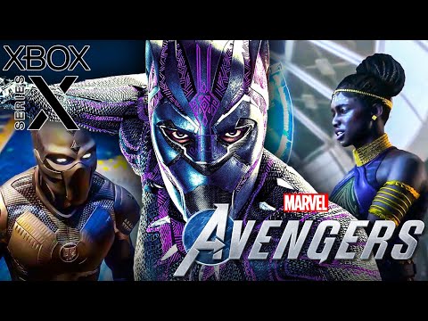 Marvel's Avengers (Xbox Series X) Black Panther – War For Wakanda Gameplay [4K 60FPS]