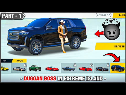 🤯 Duggan Boss In Extreme Island 🤯 - Extreme Car Driving Simulator 2022  - Car Game