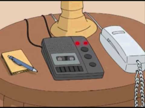 Family Guy-Alan Rickmans Answering Machine