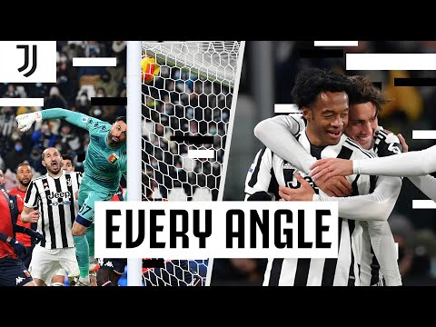 🎥 Every Angle of Juan Cuadrado's INCREDIBLE Corner Kick Goal! | Juventus vs Genoa | Juventus