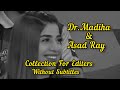 Asad Ray And Dr Madiha Khan Compilation Poetry For Editers Asad Ki Shayari Sad Status Poetry