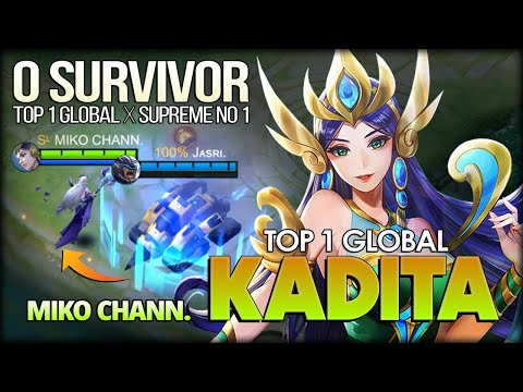 1 Combo = 1 Kill. Supreme No. 1 Johnson ft. Top 1 Global Kadita MIKO CHANN. - Mobile Legends