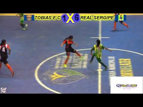 SEMI FINAL DO CAMPEONATO SERGIPANO FEMININO DE FUTSAL 2017 [ TOBIAS  E C  1X6  REAL SERGIPE