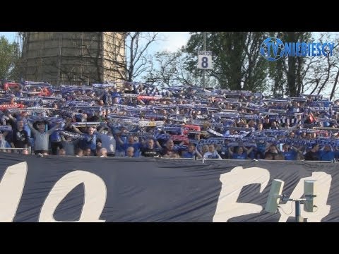 Kibice podczas meczu Ruch - Lechia (27.04.2014 r.)