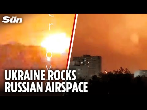 Ukrainian drones cause HUGE disruption at Moscow airport used by Putin