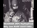 SEAGRAM March 1993 Interview With Billy Jam HipHopSlam AUDIO