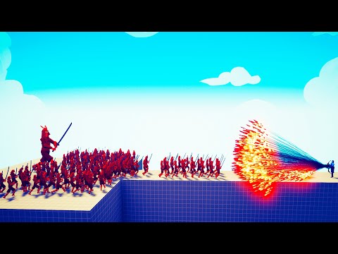 100x SAMURAI + GIANT SAMURAI vs EVERY GOD UNIT  ▶ TABS - Totally Accurate Battle Simulator