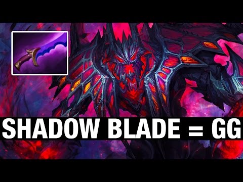 SHADOW BLADE = GG!!! - YapzOr Plays Shadow Fiend - Dota 2