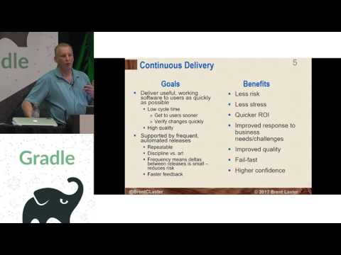 Gradle Summit 2017 — Use Gradle with Jenkins 2 to construct a Continuous Delivery Pipeline