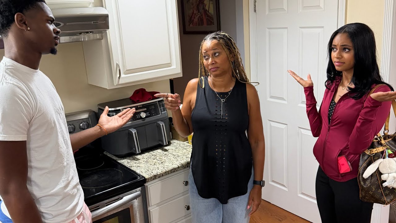 Isaiah gets checked by his Grandma for asking if Mariah can stay over her house a few days
