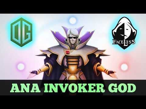 OG.ana Flawless Invoker God 19-0-13 OG vs Faceless | Manila Masters 2017