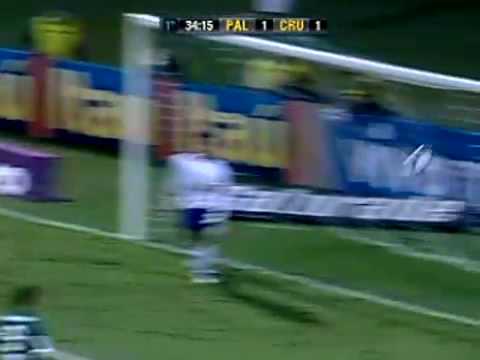 Palmeiras 3 x 1 Cruzeiro - Brasileirão 2009 - 6ª rodada - gols
