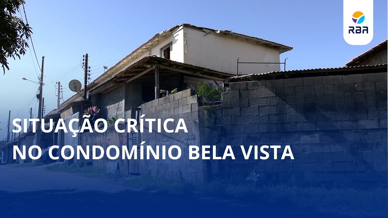 Situação crítica no condomínio Bela Vista