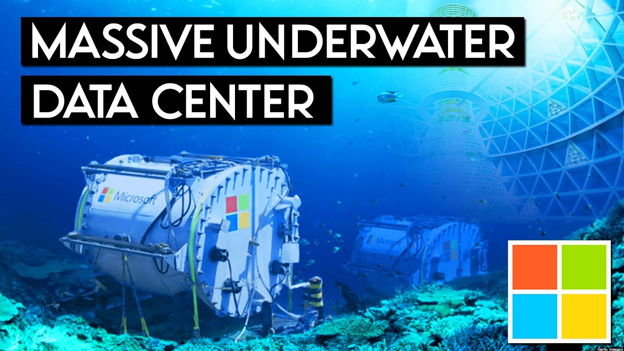 Microsoft's underwater data center
