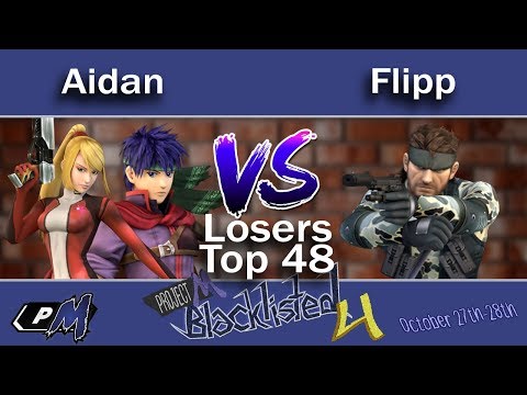 Blacklisted 4 LR5 - PKK | Aidan (Zero Suit Samus, Ike) vs. UG | Flipp (Snake)