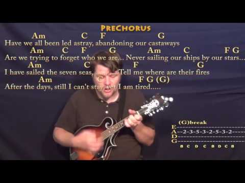 To the Sea (Munson) Mandolin Cover Lesson with Chords/Lyrics - Am C F G