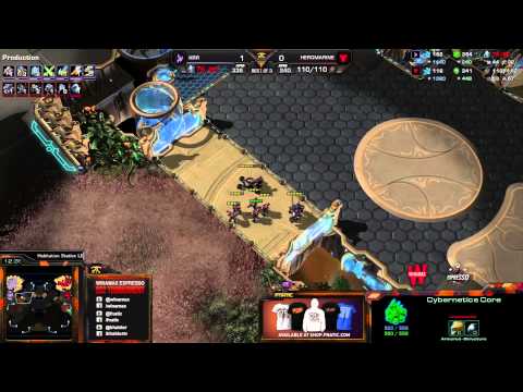 HeroMarine vs. Krr - Game 2 - Winamax Finals - StarCraft 2