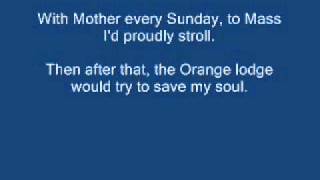 The Orange and the Green - Lyrics