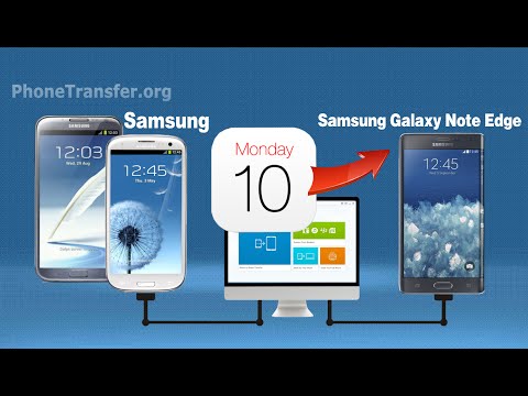 [Calendar to Samsung Note Edge]: How to Sync Calendar from Samsung Phone to Galaxy Note Edge