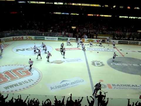 HIFK 2011 finnish icehockey champion playoff-final vs. Espoo Blues